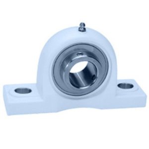 Chumacera de base termoplástica y acero inoxidable SUCTP206-19 ZKL